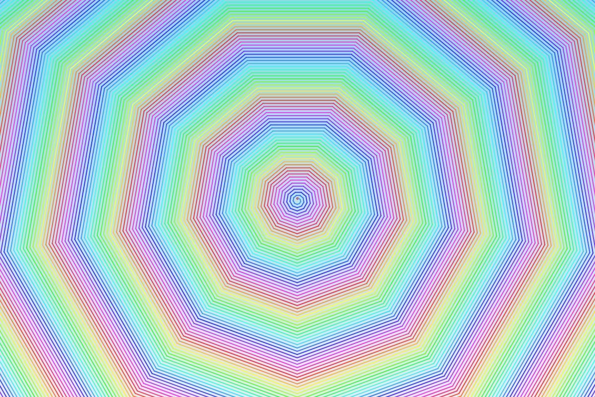 Colour spiral