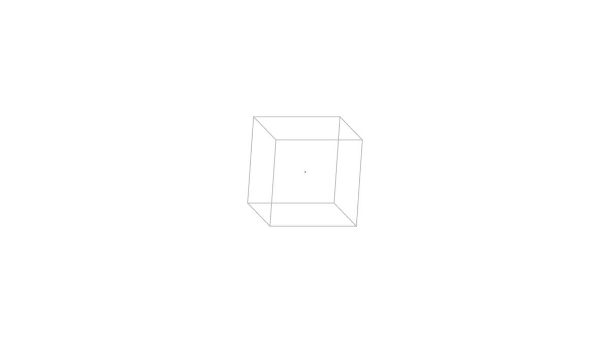 3D Render - Cube