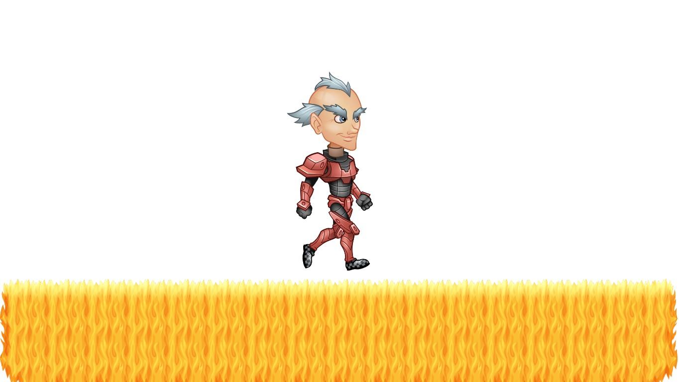 walking on fire