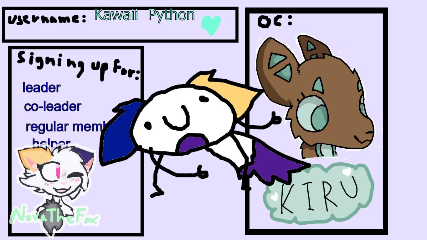 Accepto! (Kawaii Python)