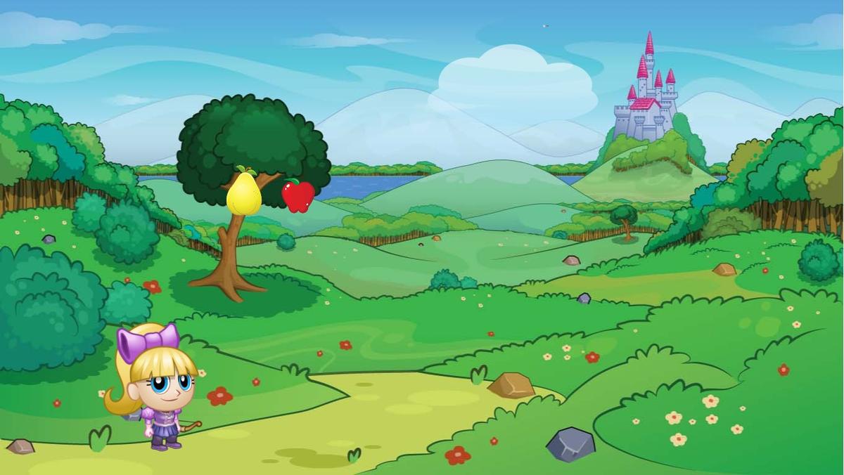 Animate Apples and Clouds - web