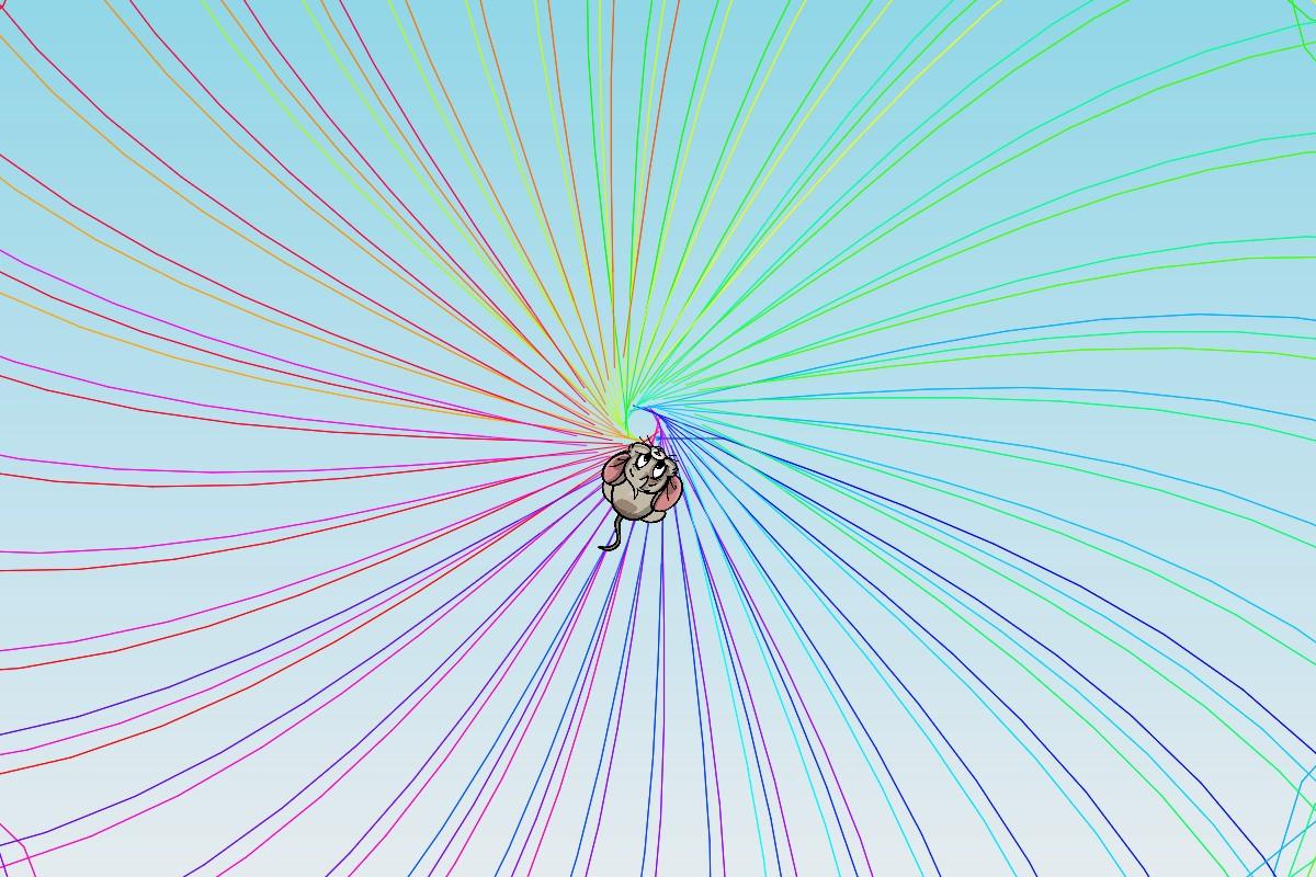 thin rainbow scroll