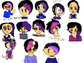 Me in different styles  1 1