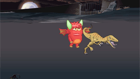 chasing the monster