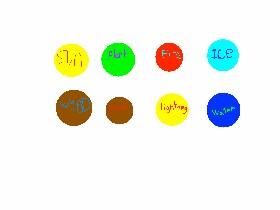 elemental buttons