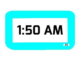 A real working clock 2 1