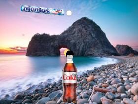 Mentos diet coke - copy