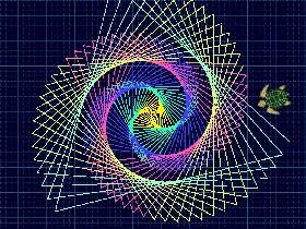 Spiral Triangles 5