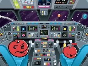 apple in space