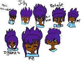 Me in diffrent styles 1