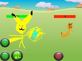 pikachu vs charmander 1