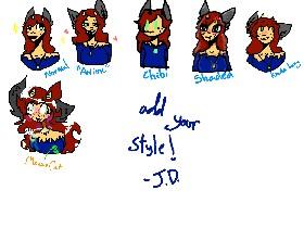 Jilly in Different styles!