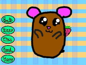 My big pet hamster