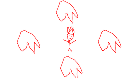 Crazy with fire
