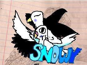 Snowy the parakeet