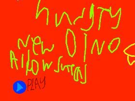 Hungry dino new allosuras