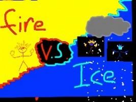 1-2 player ice vs fire NEW Ethan J.