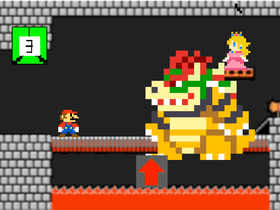 Mario saves the princess