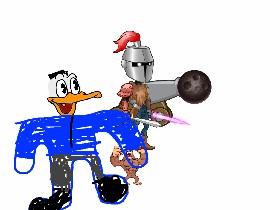 How to draw Donald Duck 1