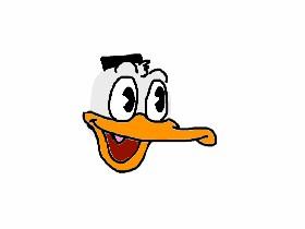 How to draw Donald Duck 1