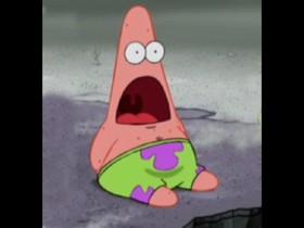 Patrick Shocked Face Meme