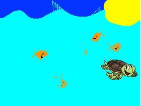Spining Turtle Ocean