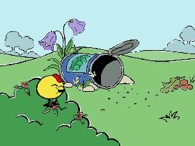 PEEP MEATS A TALKING CAN!