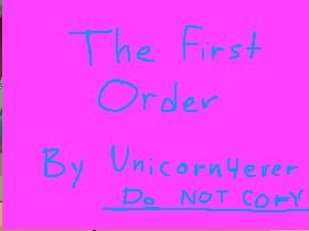The First Order of dragons