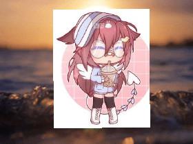 My Drawing of a COFFEE GIRL