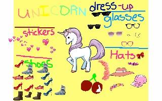 Unicorn Dress-Up! 1 1 1p!