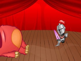 Knight vs. Monster play!