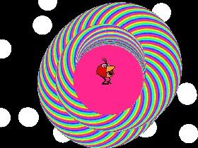 rainbow and dots 1
