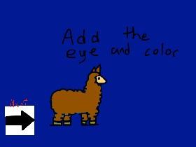 How to draw a llama 1