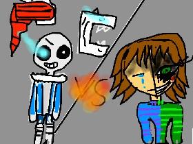 sans vs chara  - copy