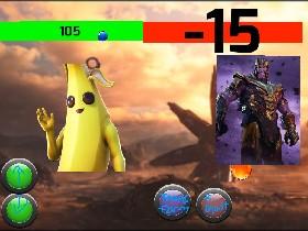 Peely VS Thanos! 1 1