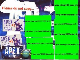 Apex clicker 1 1