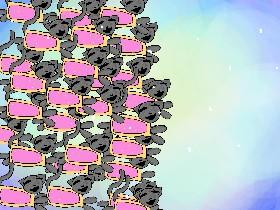 The Nyan cat stampede