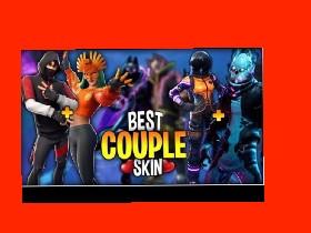 best couples of fornite