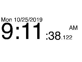 Real Working Clock