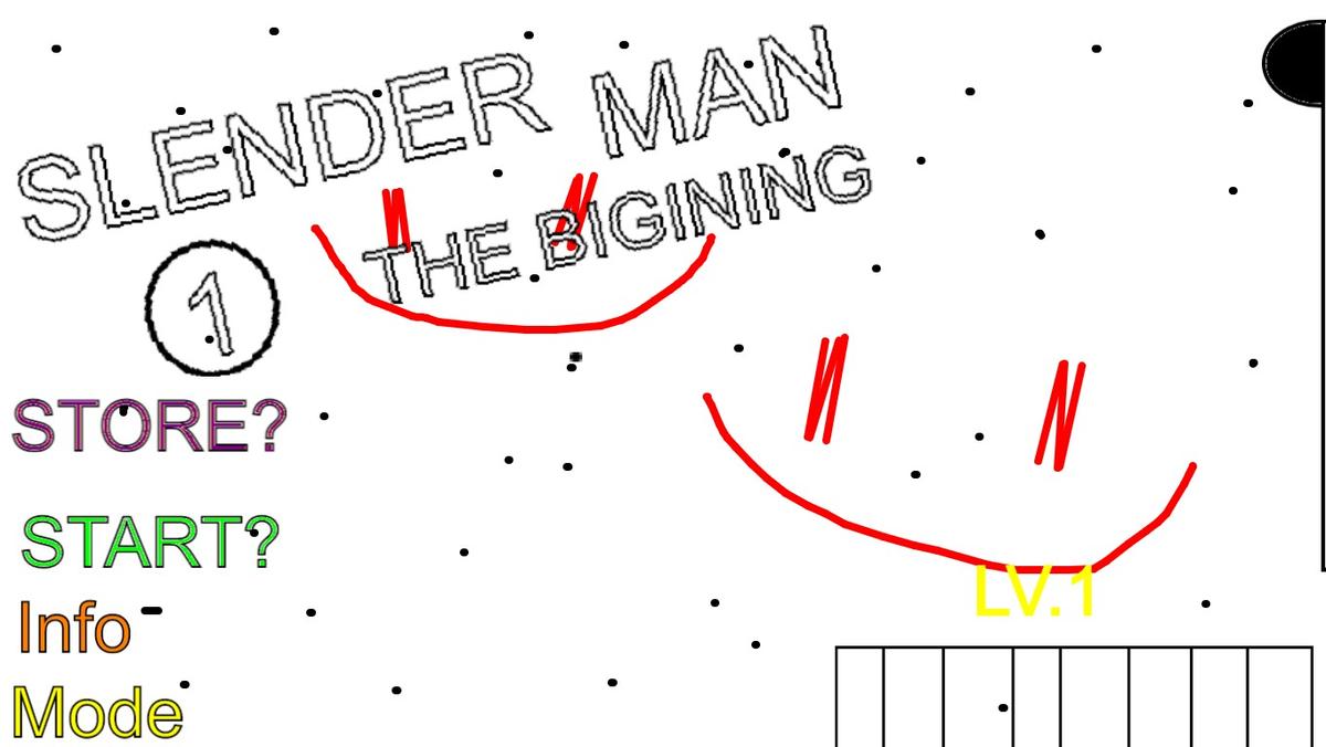 Slender Man 1:The Bigining 1.05