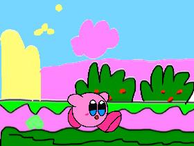 kirby run animation