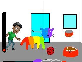My pet cat fluffy!!!