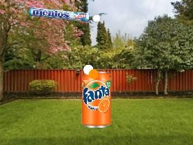 mentos in fanta