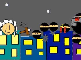 JUDGE V.S NINJA ARMY!!! 1