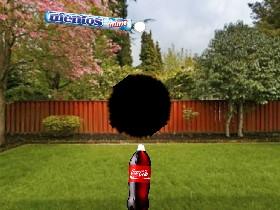 mentos in coke 1 1