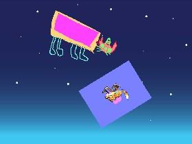 cosmic cat and me!!!