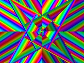 crazy rainbow art remix 1
