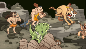 cave fight