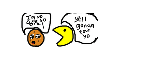 why pacman dont eat  cookies
