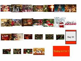 Christmas advent calander 1